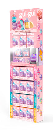 GUI GUI Slime display med 21 stk asst