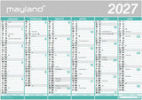Mayland KÆMPEKALENDER 26/27 2X6 MDR. VENDBAR