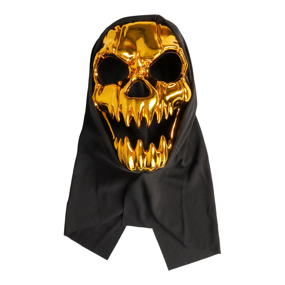 Maske med gætte, guld