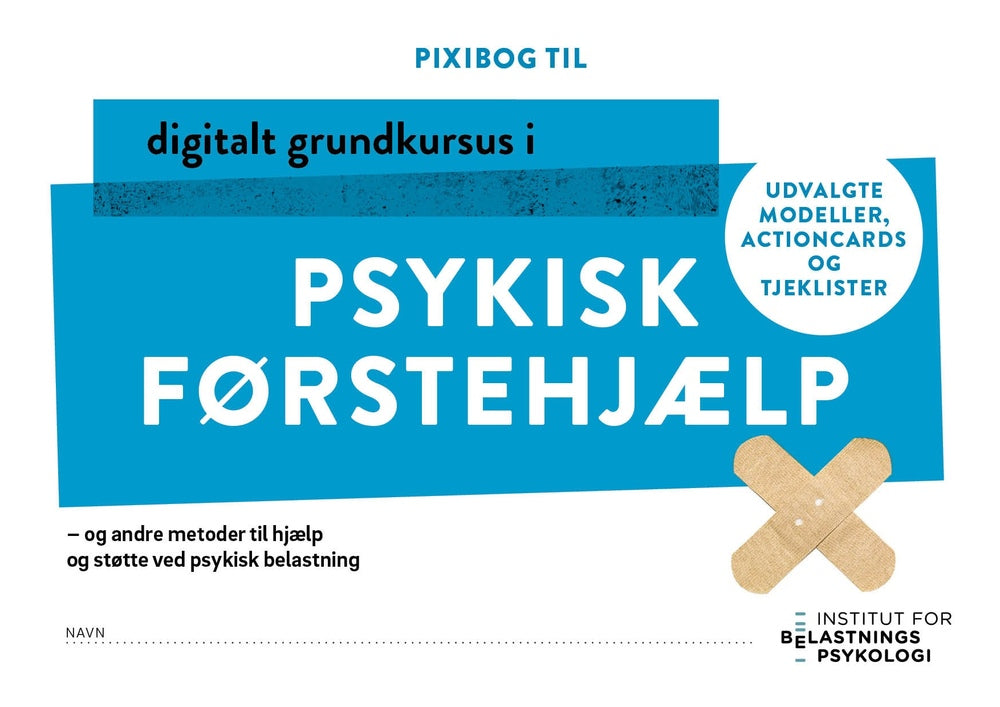 Minibog i Psykisk Førstehjælp