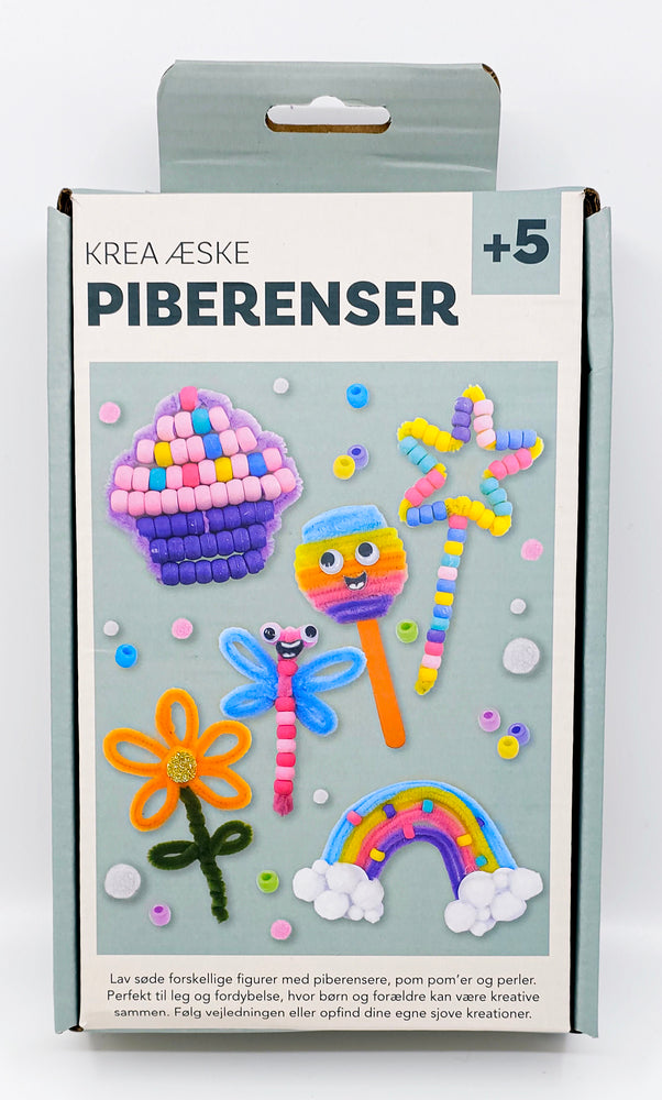 D2 Piberenser Krea æske forskellige ass. figurer