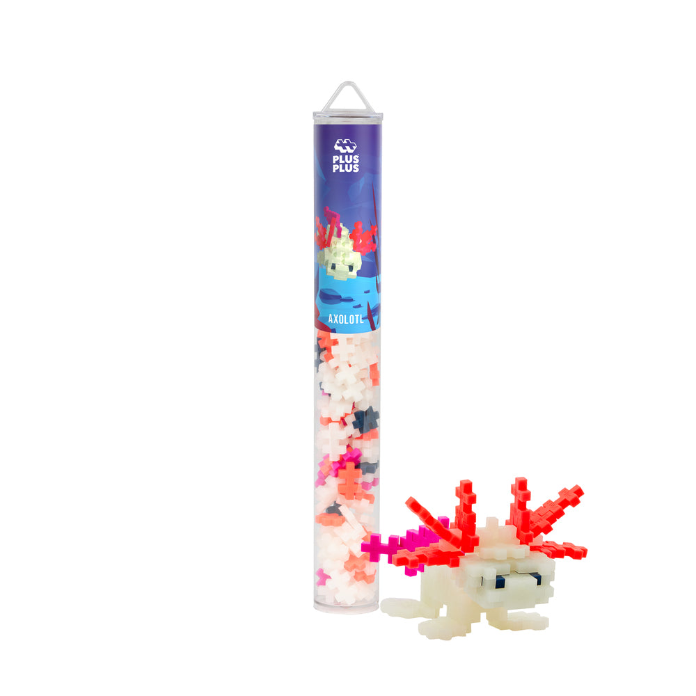 Plus-Plus Axolotl / 100 pcs Tube
