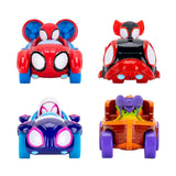 SPIDEY AMAZING METALS CAR 4 pak