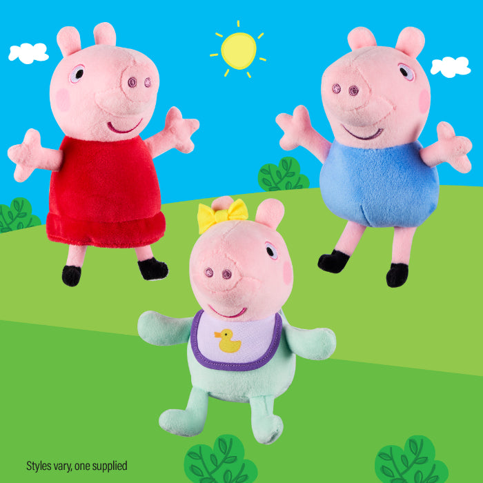 PEPPA PIG gurli gris PLUSH COLLECTABLES ASS