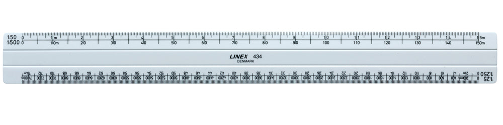 Linex 434 målestok