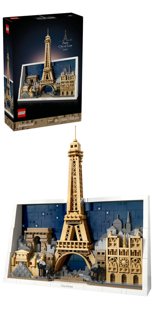 21064 LEGO Architecture Paris – Kærlighedens by