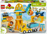10476 LEGO DUPLO Town 3-i-1 Byggeplads med køretøjer