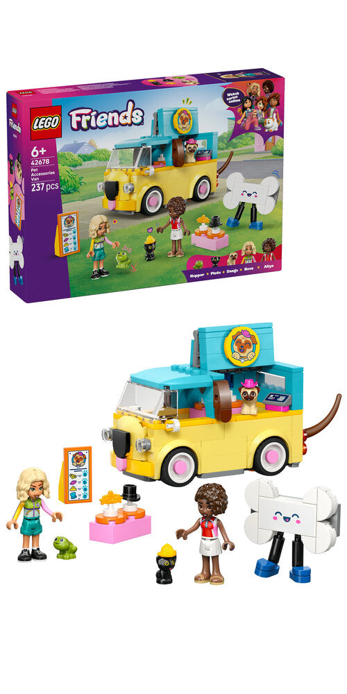42678 LEGO Friends Vogn med kæledyrs-accessories