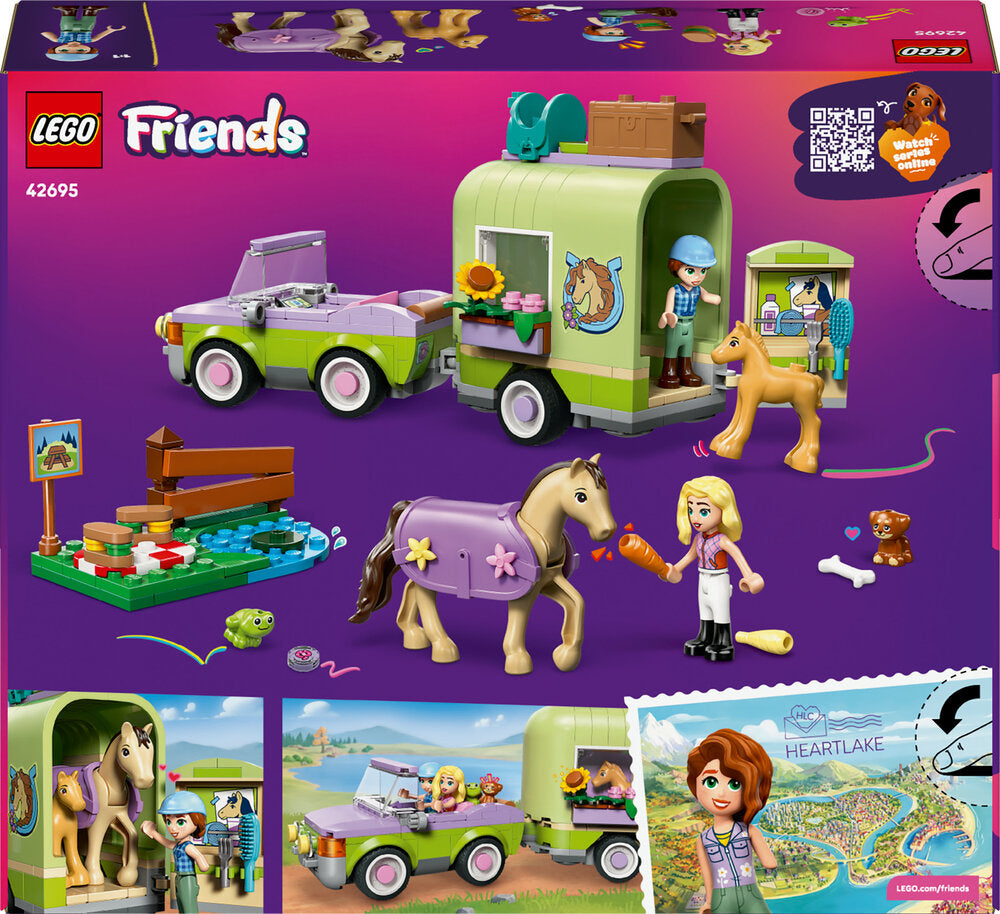 42695 LEGO Friends Heste- og føltrailer