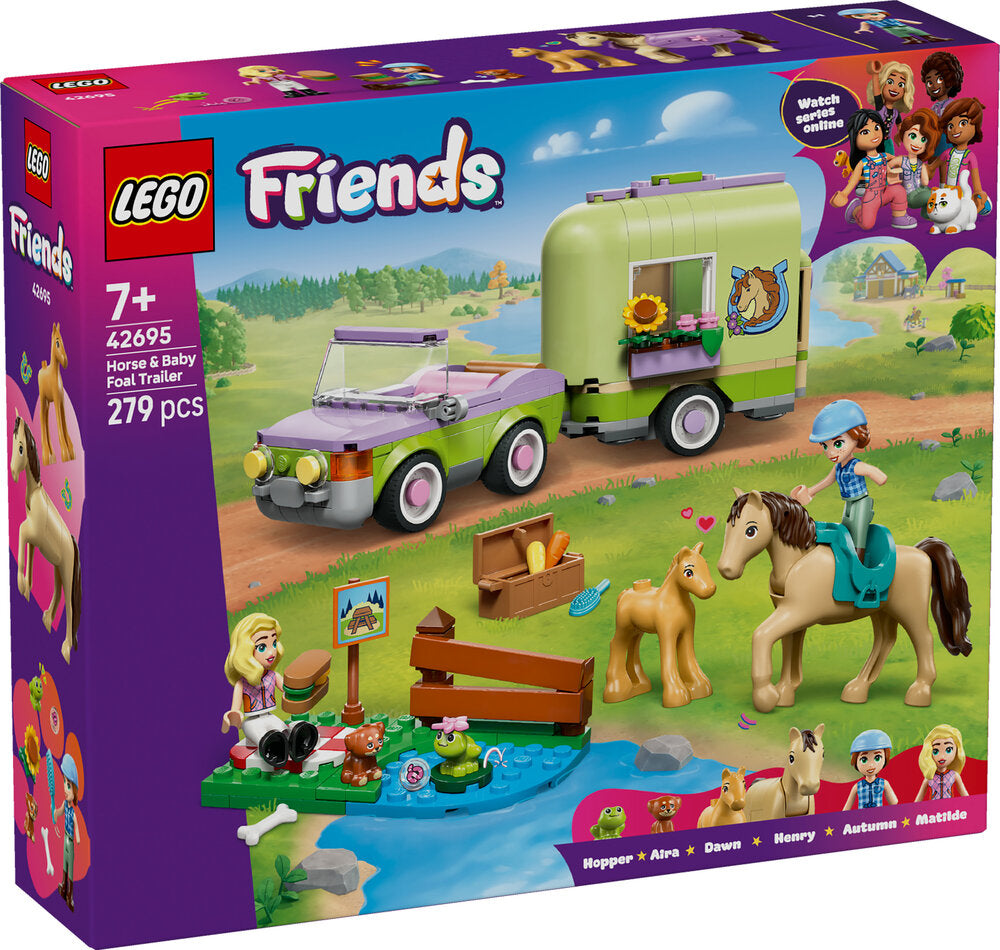 42695 LEGO Friends Heste- og føltrailer