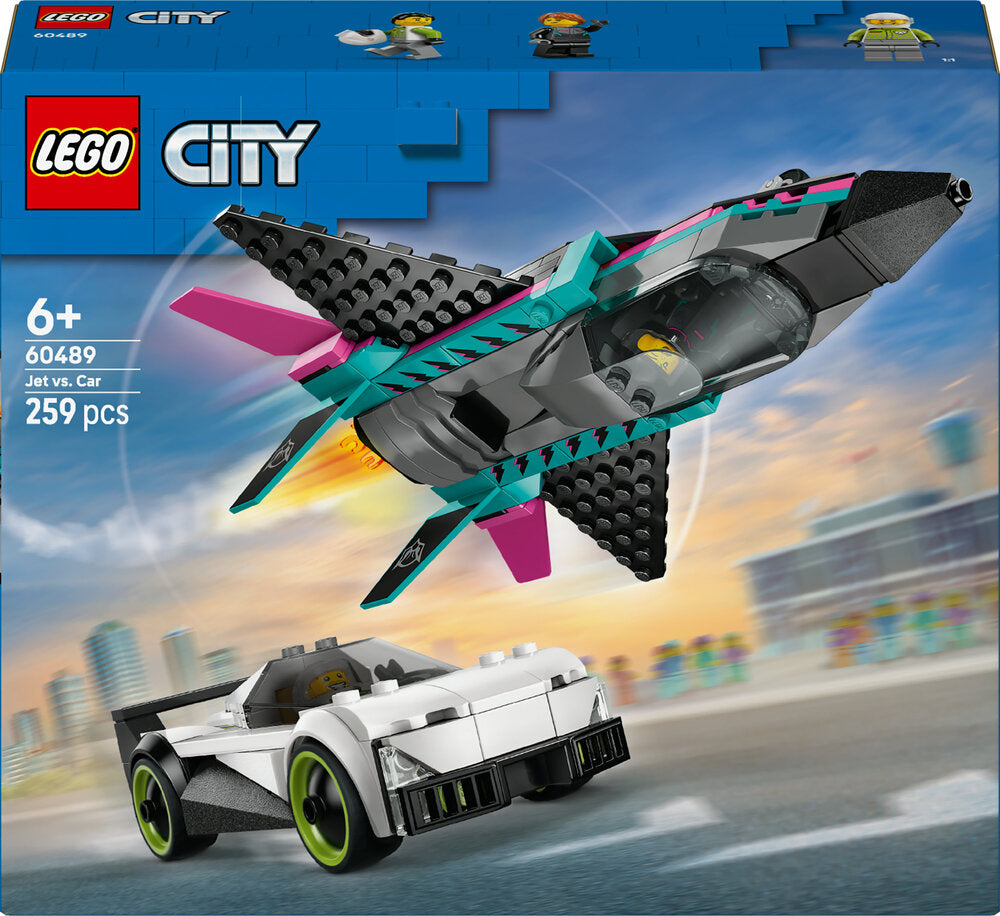 60489 LEGO City Jetfly mod racerbil