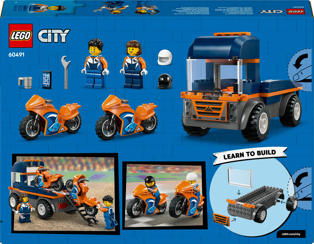 60491 LEGO City Motorcykel-transporter