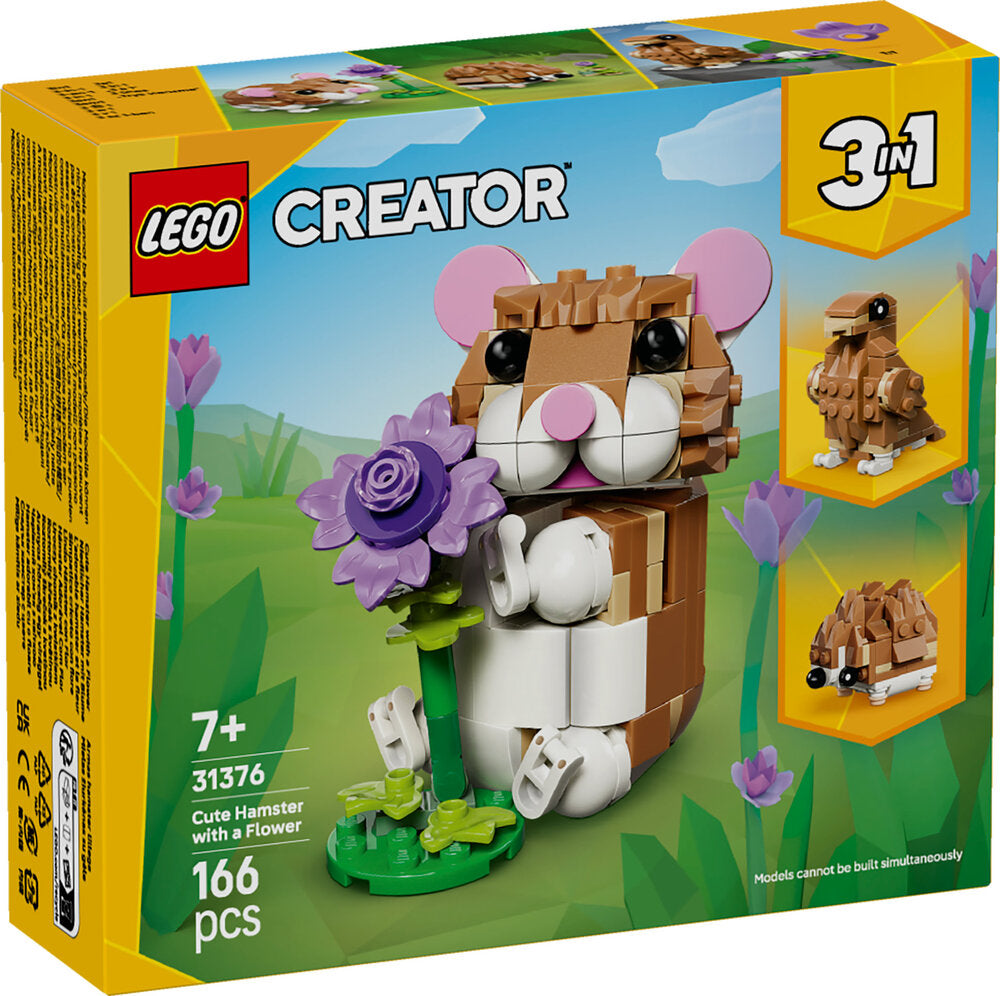 31376 LEGO Creator Sød hamster med blomst