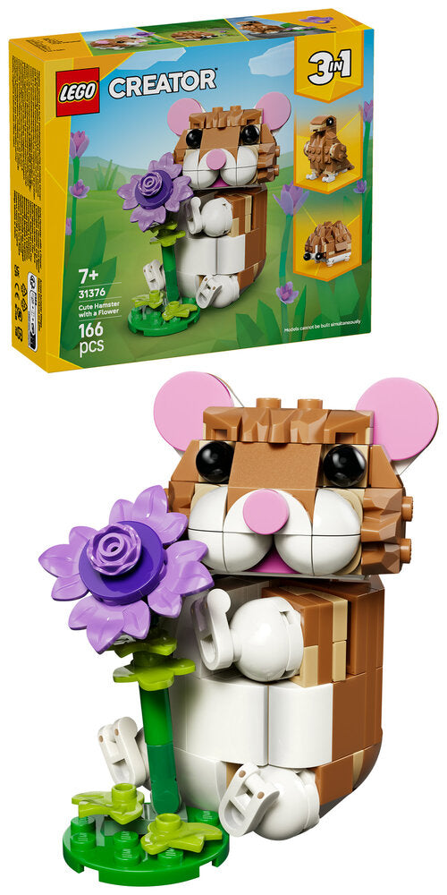 31376 LEGO Creator Sød hamster med blomst
