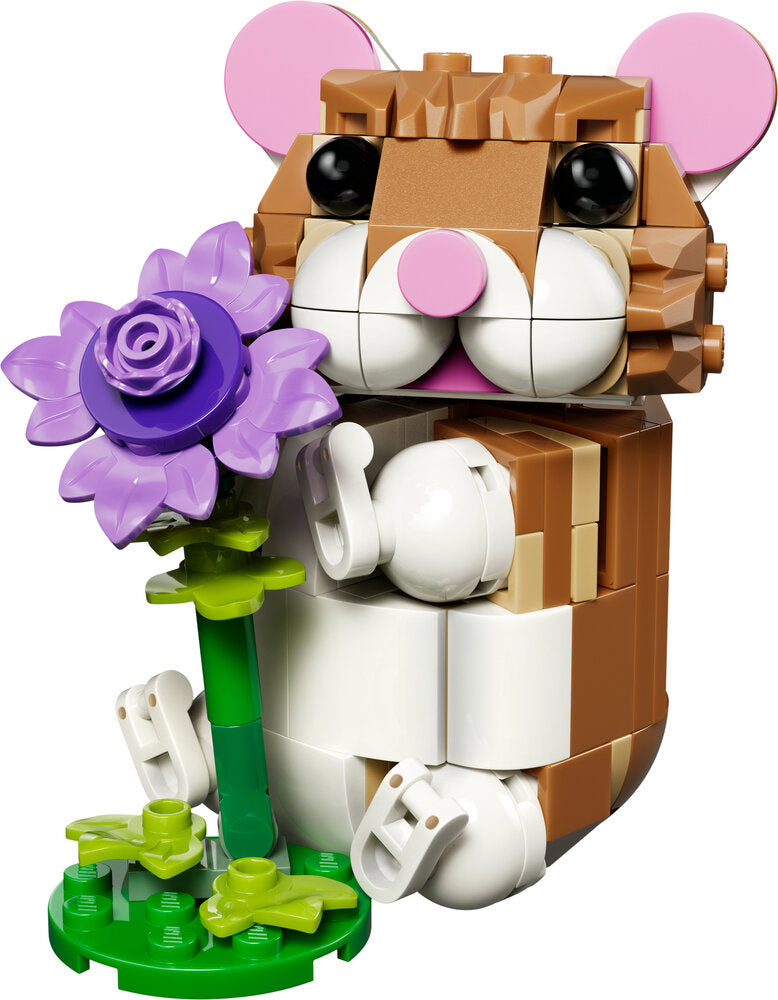 31376 LEGO Creator Sød hamster med blomst
