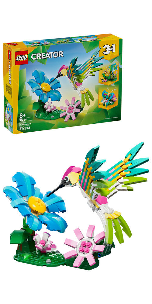 31384 LEGO Creator Vilde dyr: Farverig kolibri