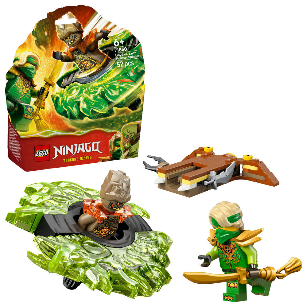 71850 LEGO Ninjago Lloyd mod jordmonster-spinner