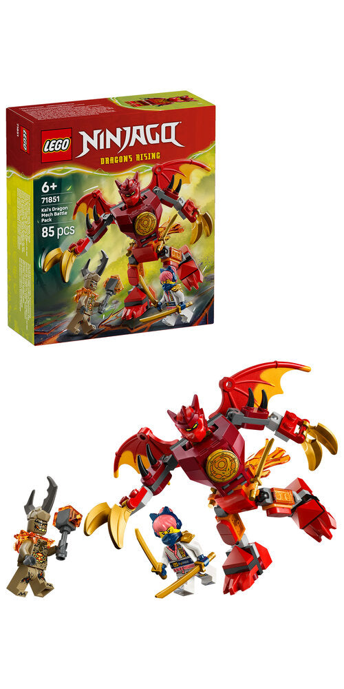 71851 LEGO Ninjago Kais drage-mech – kamppakke