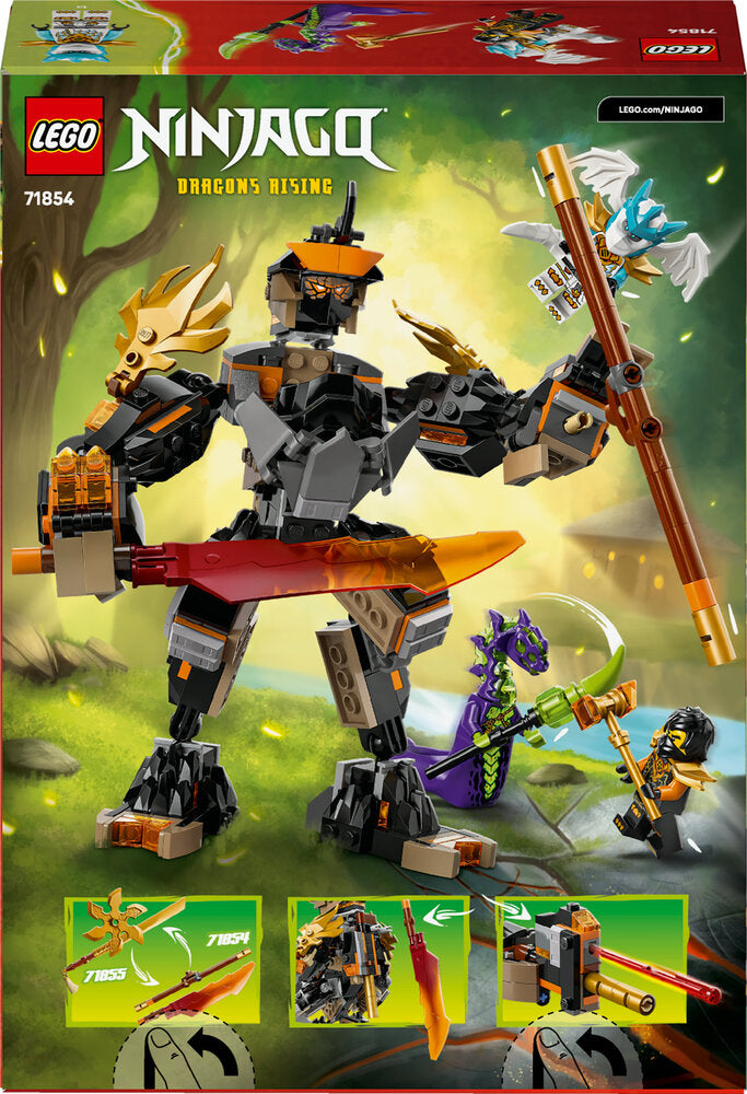 71854 LEGO Ninjago Coles missions-mech og drage-Zane