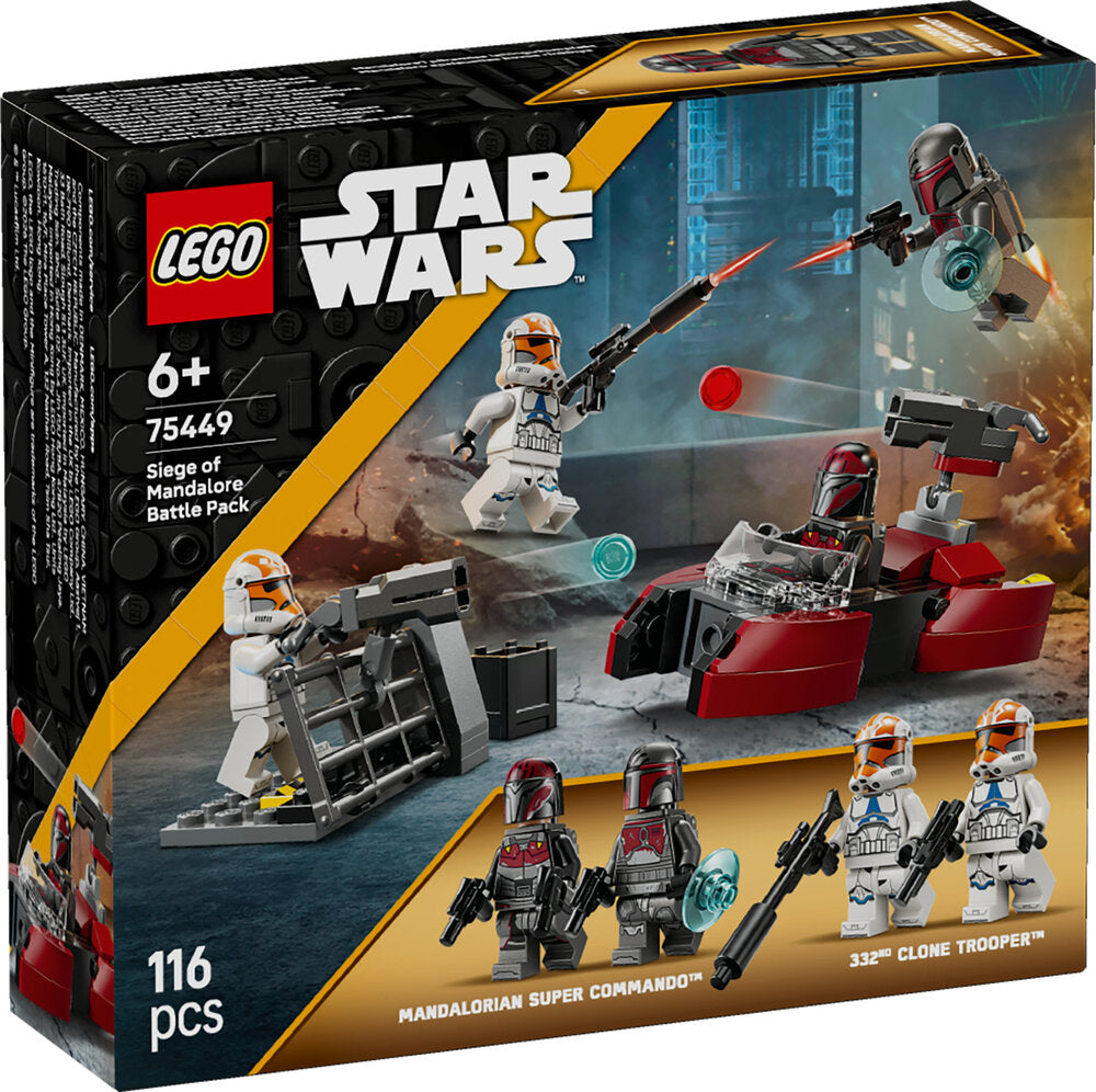 75449 LEGO Star Wars™ Battle Pack med belejringen af Mandalore