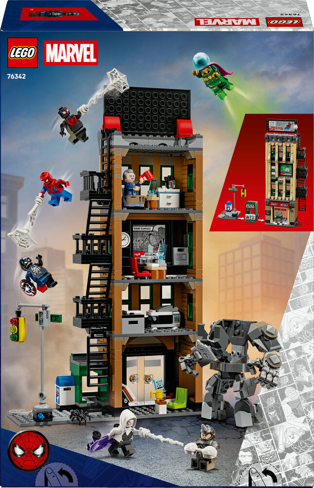 76342 LEGO Super Heroes Marvel Spider-Man mod Mysterio: Daily Bugle