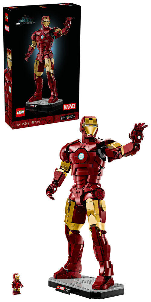 76344 LEGO Super Heroes Marvel Iron Man Mark 3 – samlerudgave