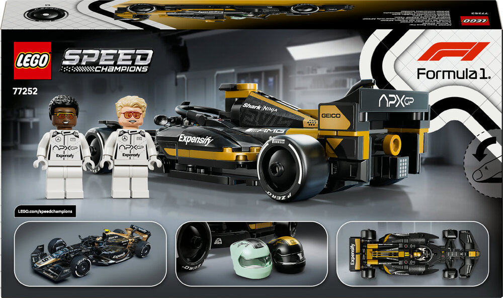 77252 LEGO Speed Champions APXGP-teamets racerbil fra F1® The Movie