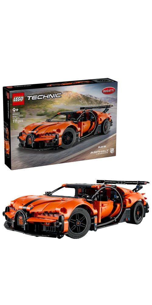 42222 LEGO Technic Bugatti Chiron Pur Sport-hyperbil