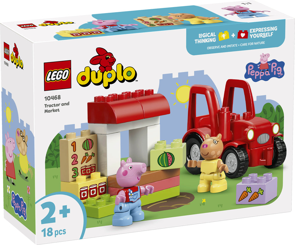 10468 LEGO DUPLO Peppa Pig Traktor og marked