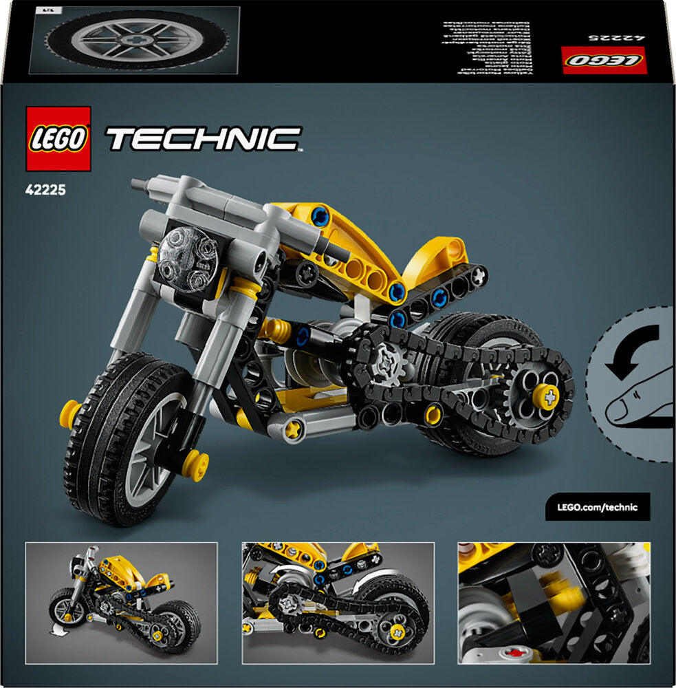 42225 LEGO Technic Gul motorcykel