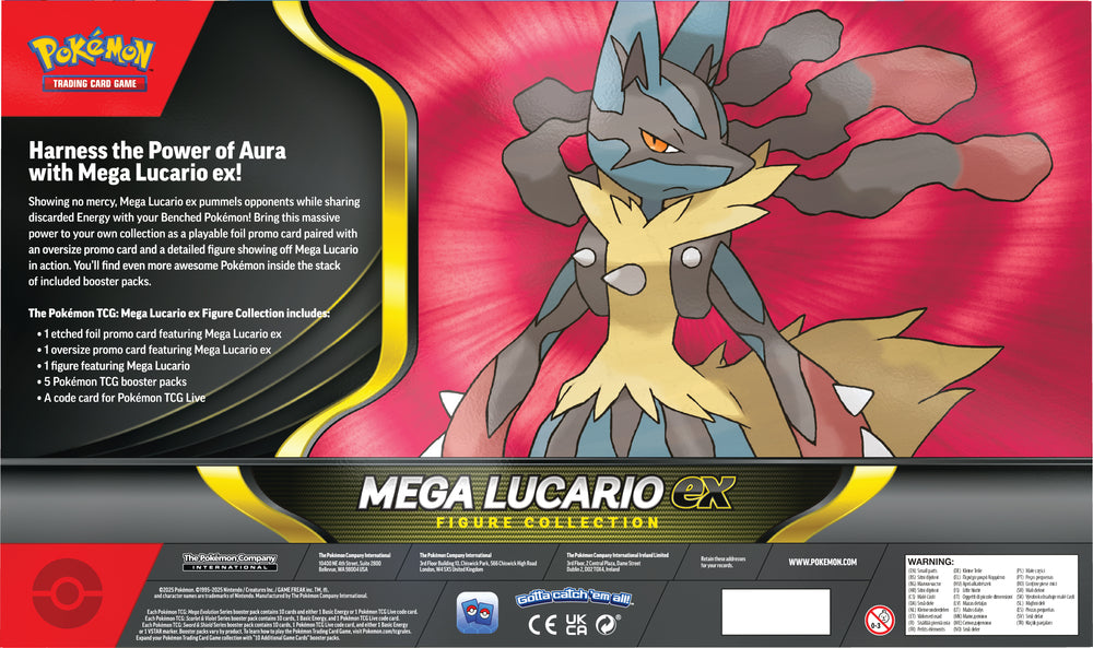 Pokemon Box Figure Mega Lucario ex