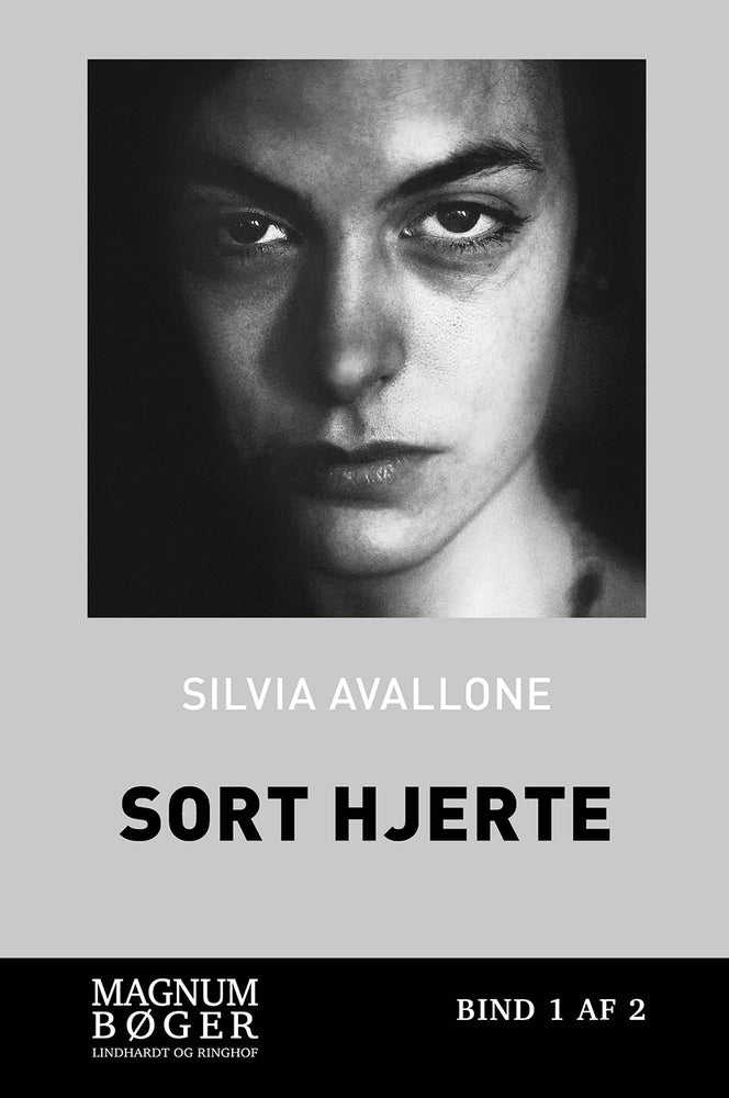 Sort hjerte (Storskrift)