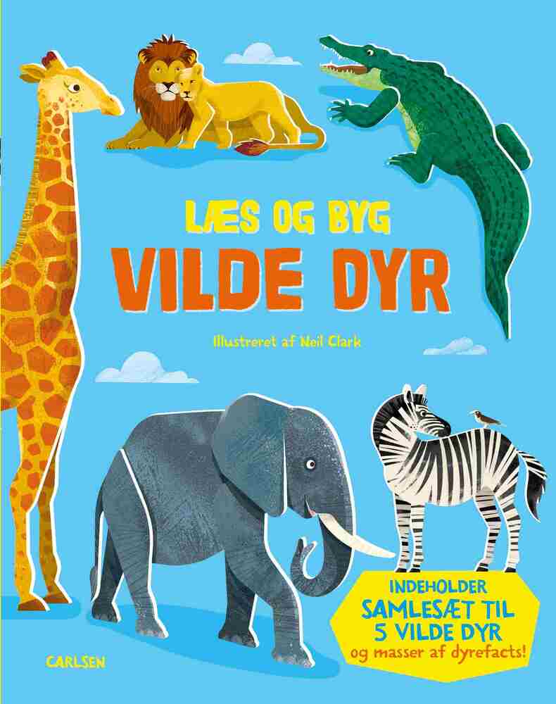 Læs og byg VILDE DYR