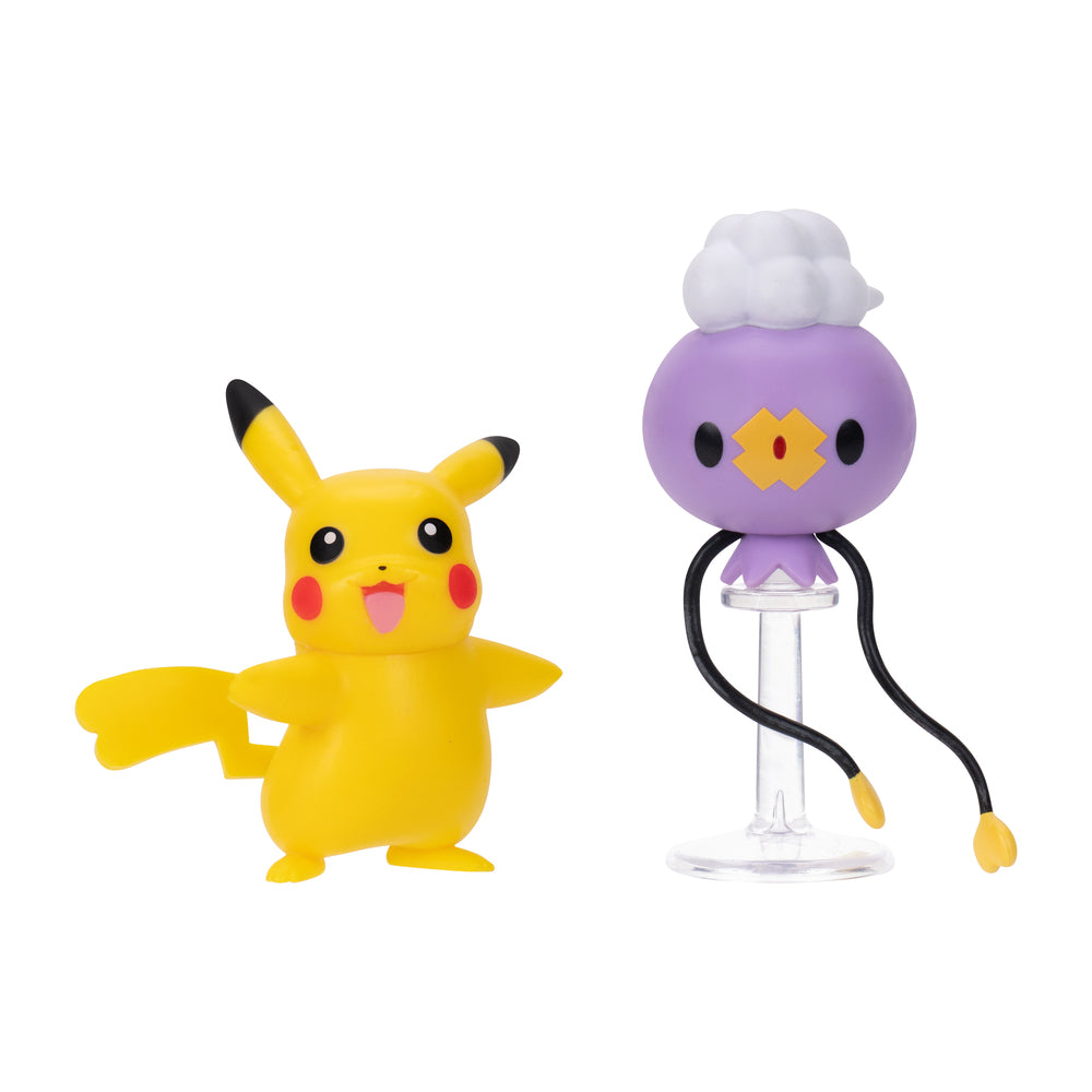 Pokemon Battle Figure Drifloon/Pikachu