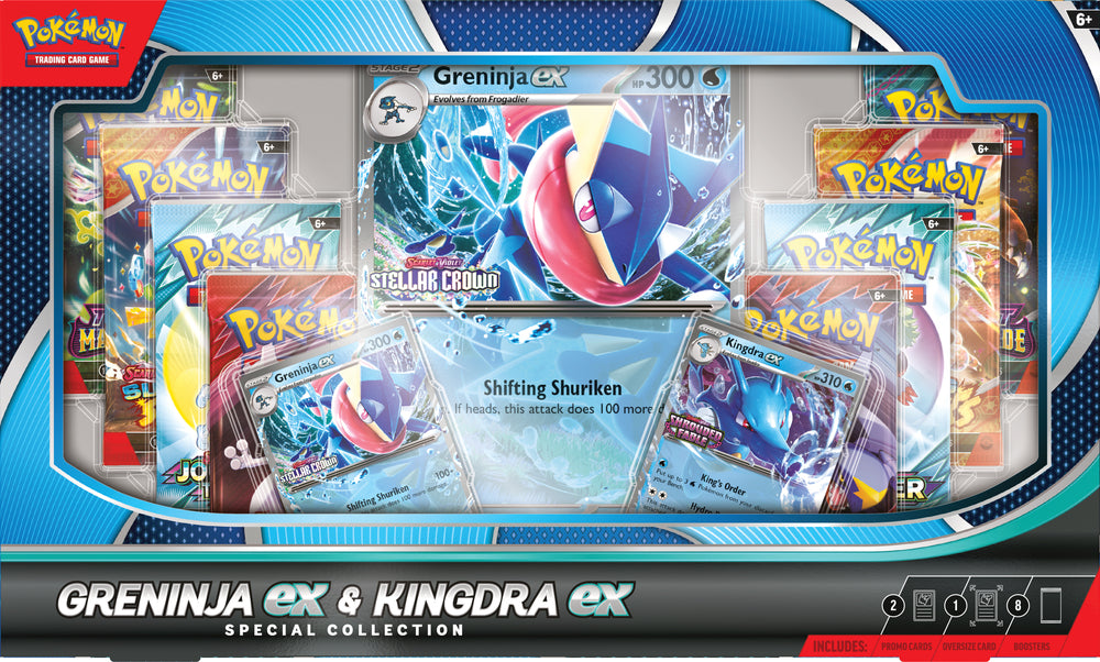 Pokemon Ex Box Special Coll Greninja Kingdra