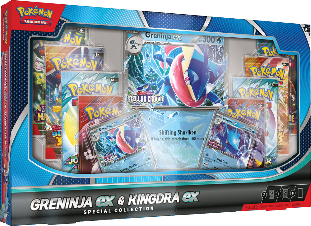 Pokemon Ex Box Special Coll Greninja Kingdra