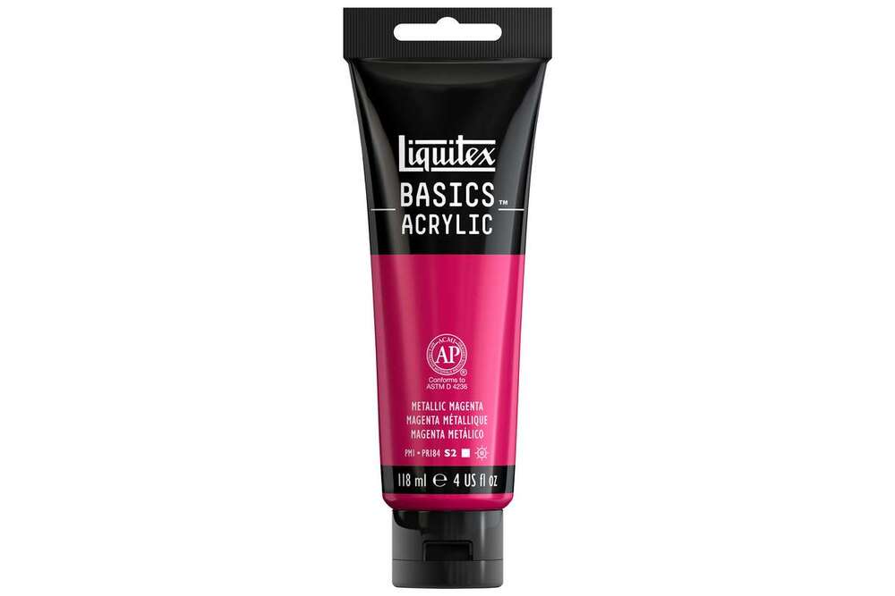 Basics 118ml metallic magenta