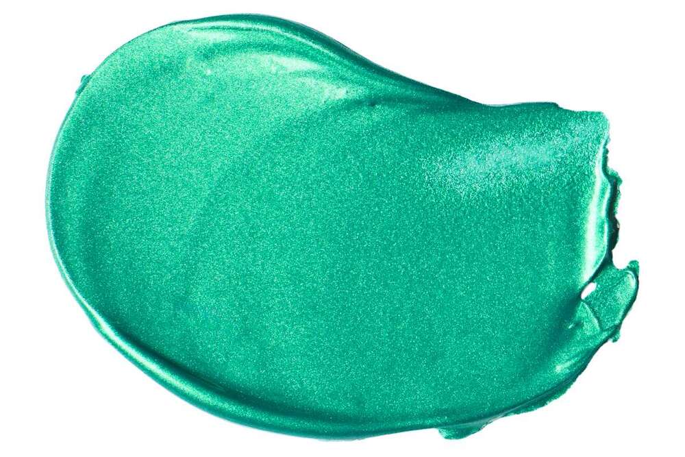 Basics 118ml metallic aqua green