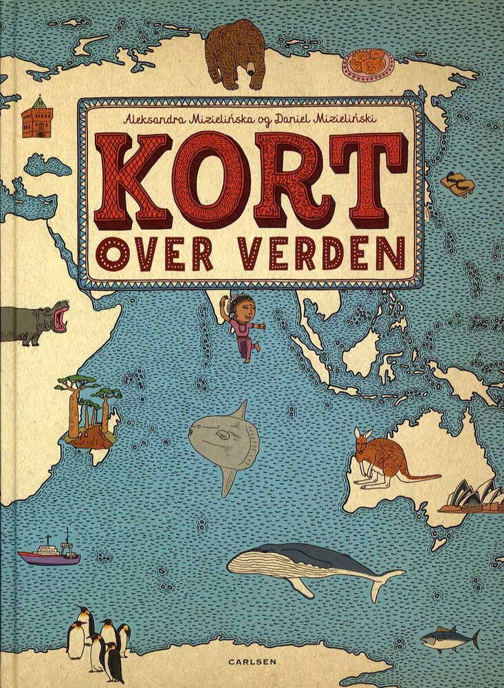 D2 Kort over verden