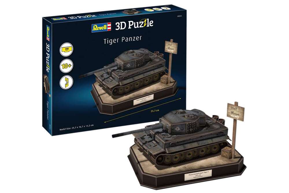 3D Puzzle Tiger I - German Tank