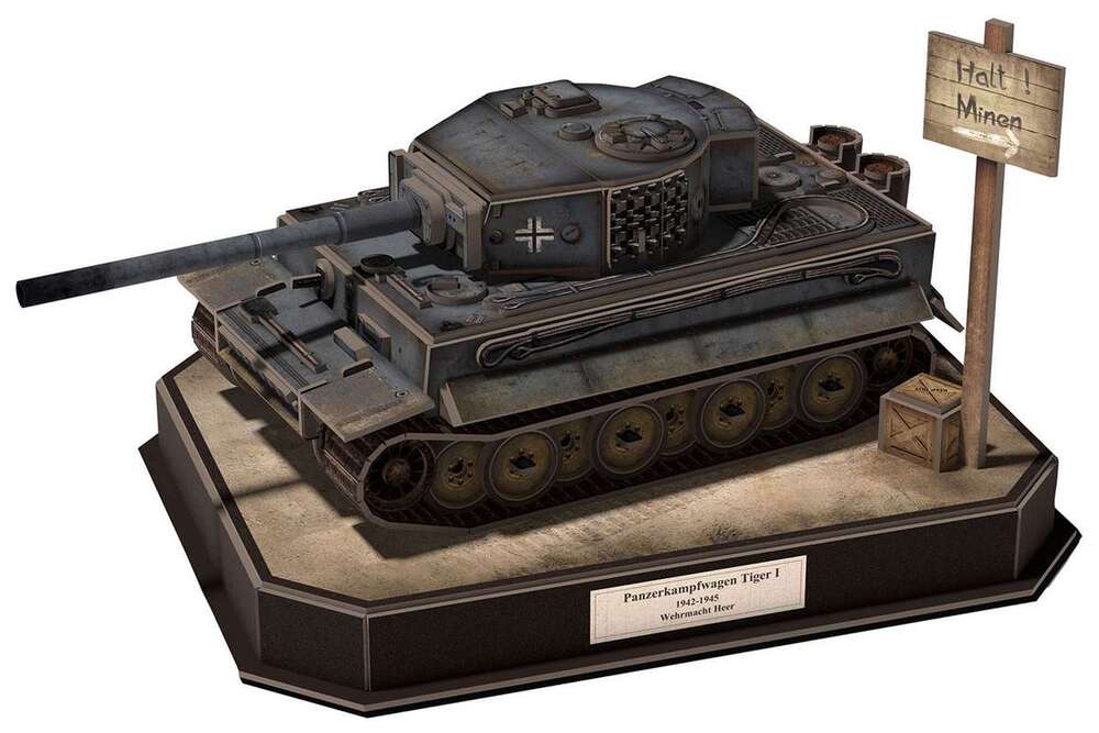 3D Puzzle Tiger I - German Tank