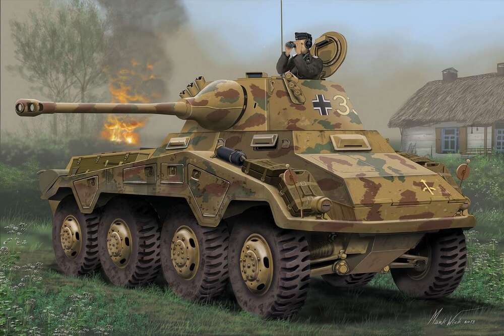 Model Set Sd.Kfz. 234/2 Puma 1:76