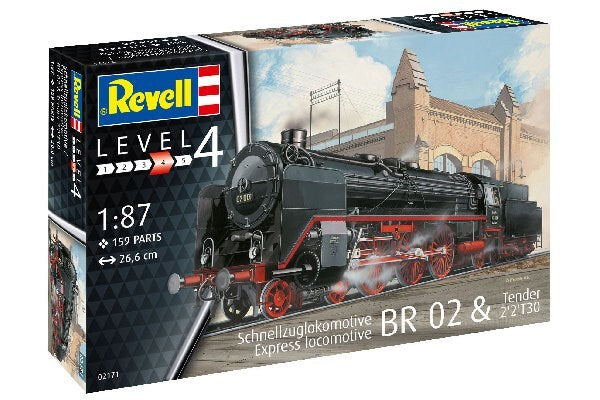 Express locomotive BR 02 & Tender 2'2'T30