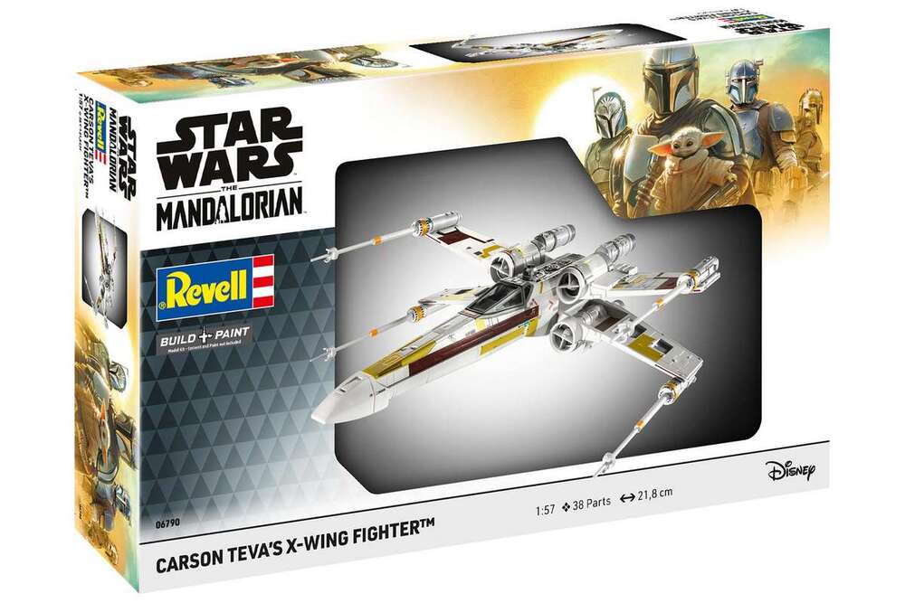 Carson Teva's X-Wing Fighter: The Mandalorian 1:57