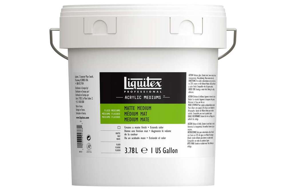 Proff. acrylic medium matte 3,78 liter