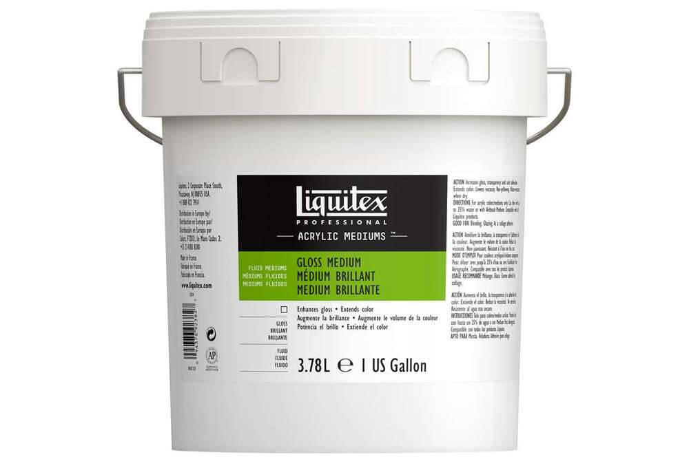Proff. acrylic medium gloss 3,78 liter