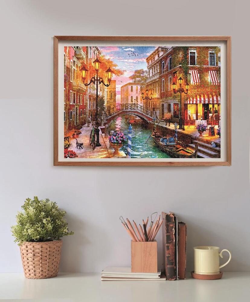 Puslespil Clementoni Sunset Over Venice 500 Brikker