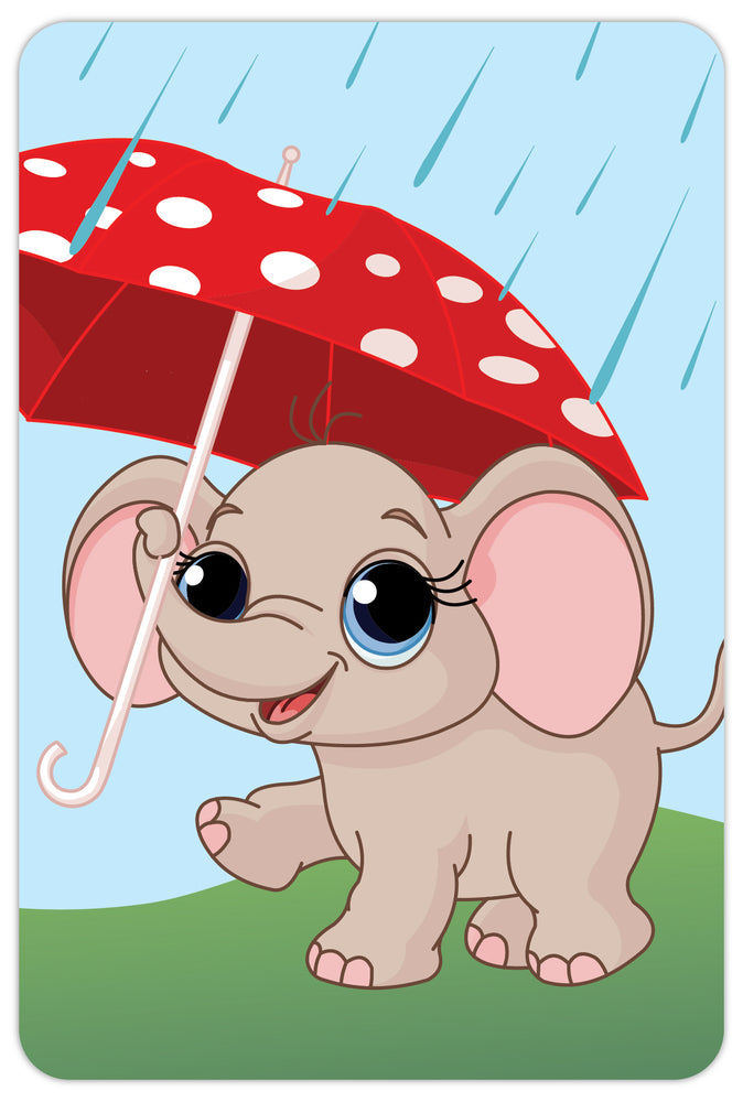 Diamond Art Elefant 10X15Cm