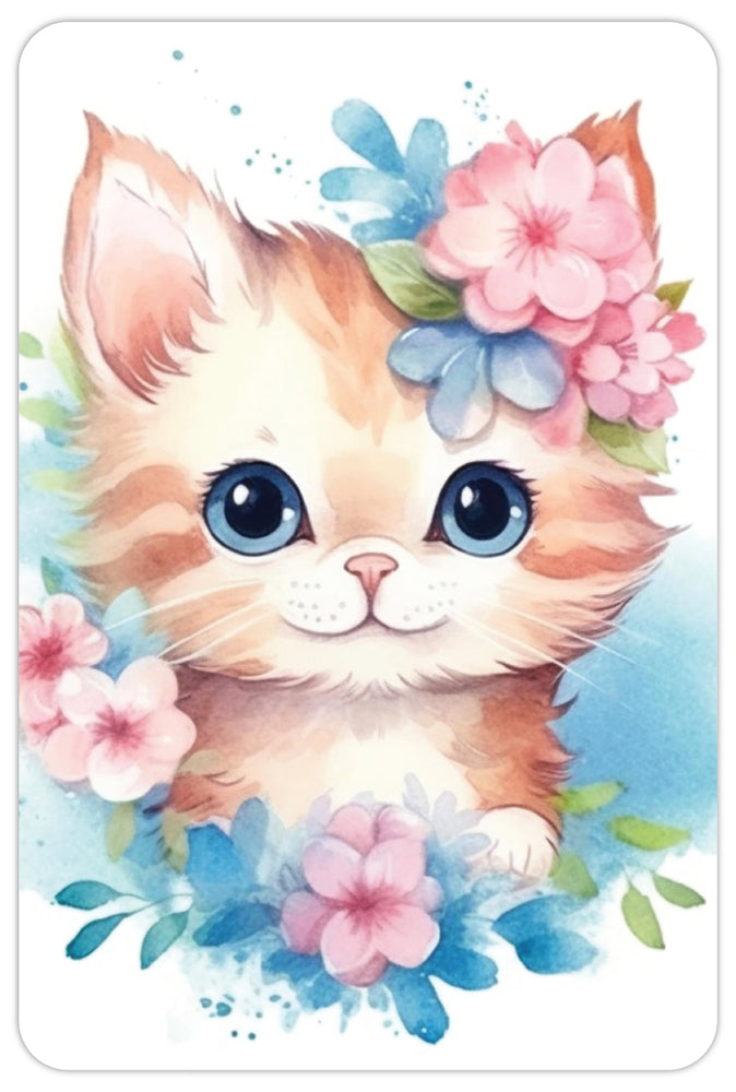 Diamond Art Kat 10X15Cm