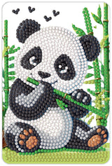 Diamond Art Panda 10X15Cm